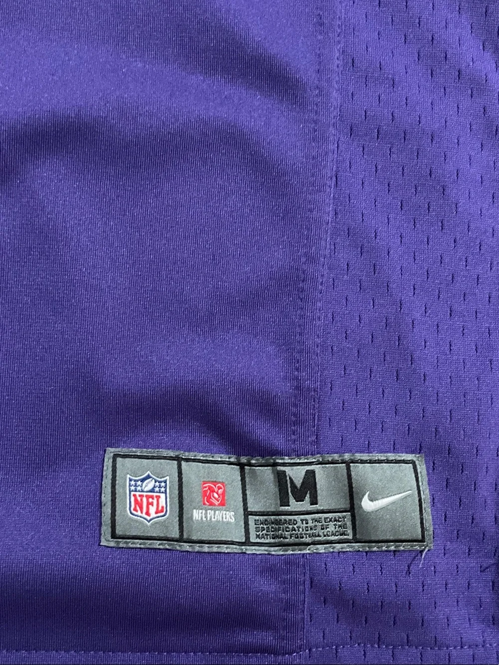 Nike NFL Lamar Jackson #8 Baltimore Ravens Youth Medium Purple Player Jersey